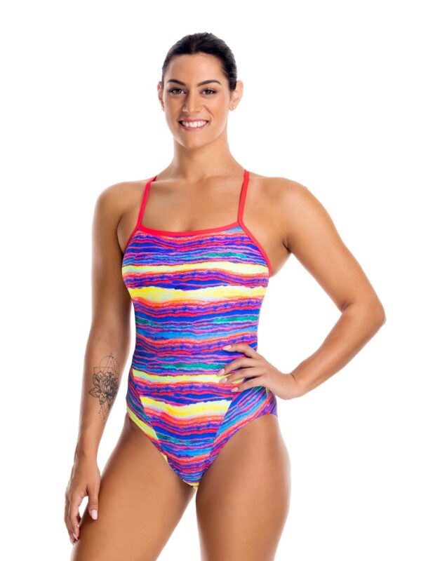 Funkita Crystal Wave Single Strap Badpak