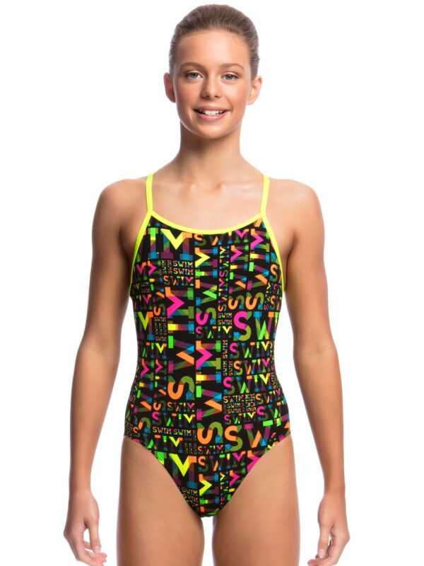 Funkita Night Swim Diamond Back Badpak