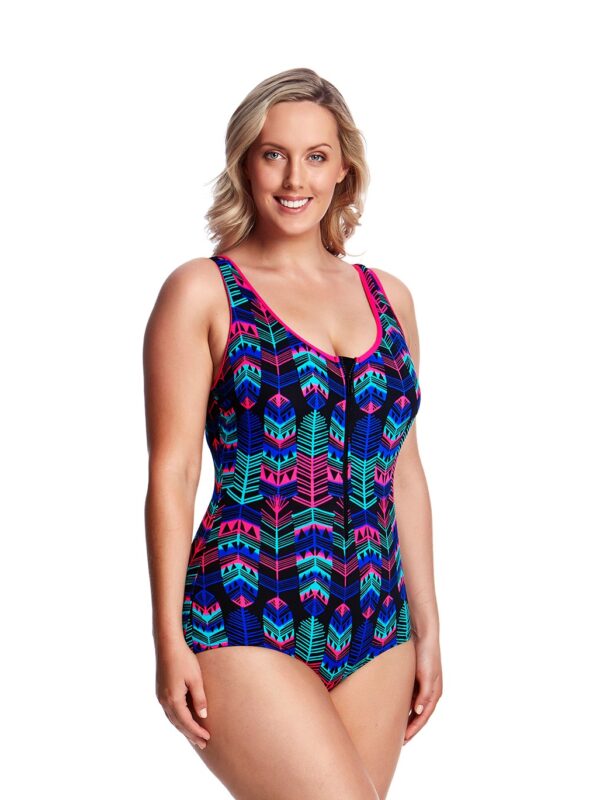 Funkita Form Zip Front Feather Duster