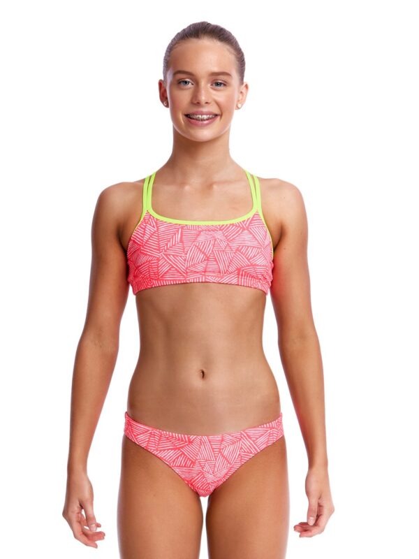 Funkita Sweet Venom Criss Cross Bikini Girls