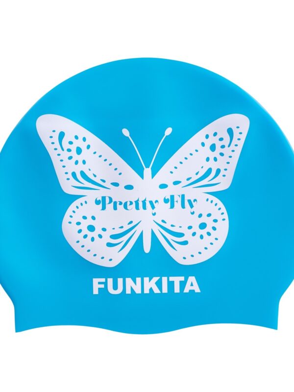 Funkita Pretty Fly Blue Swim Cap Badmuts