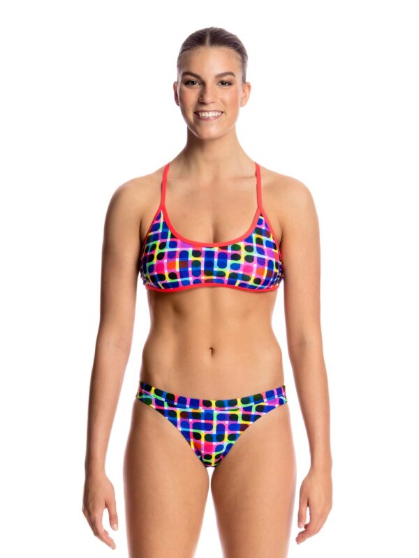 Funkita Inked Tie Down Bikini Ladies
