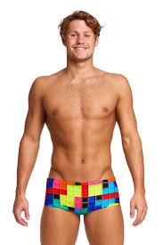 * Funky Trunks Blocked Trunk Men