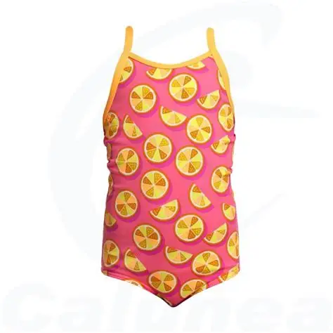 * Funkita Mark Spritz Peuters Badpak Meisjes / Toddler Girls Swimsuit - Afbeelding 4