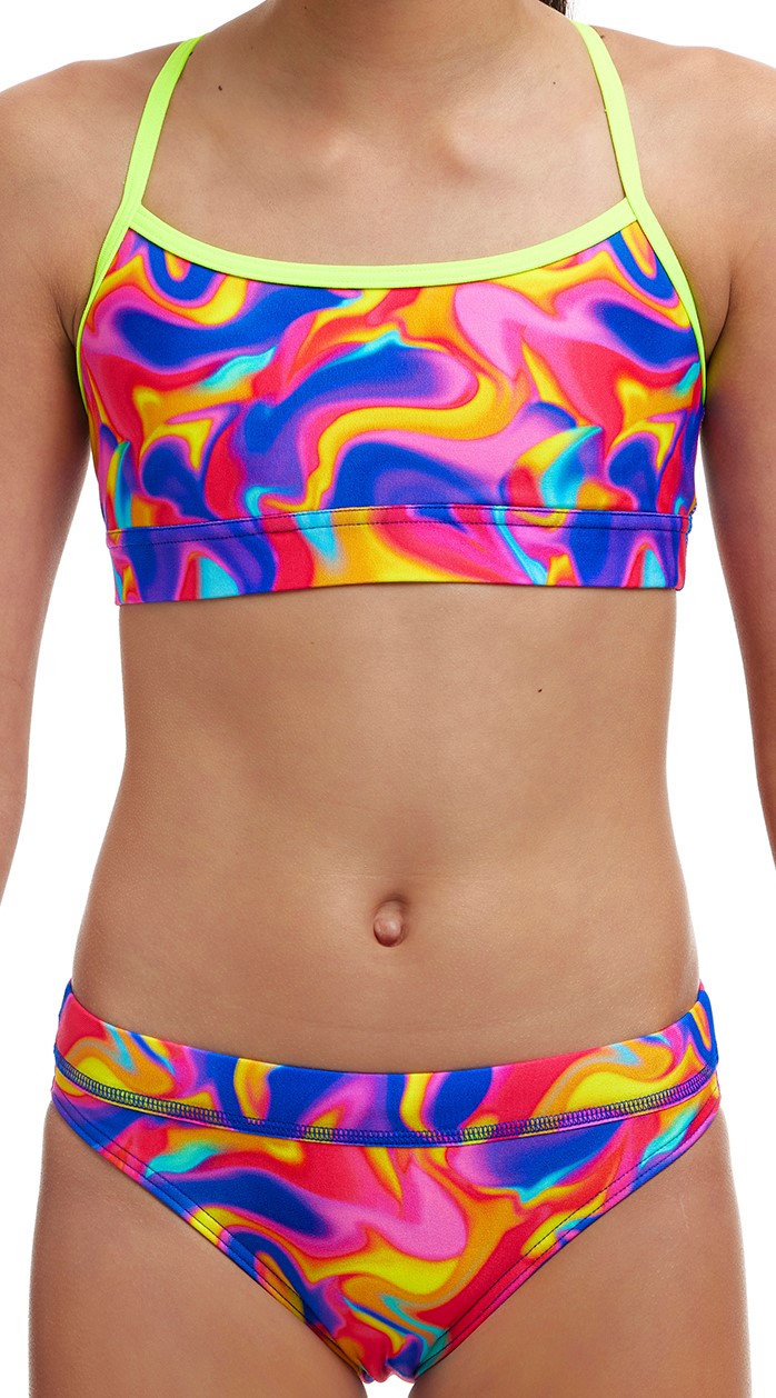 Funkita Summer Swirl Girl Sport Bikini - Afbeelding 5